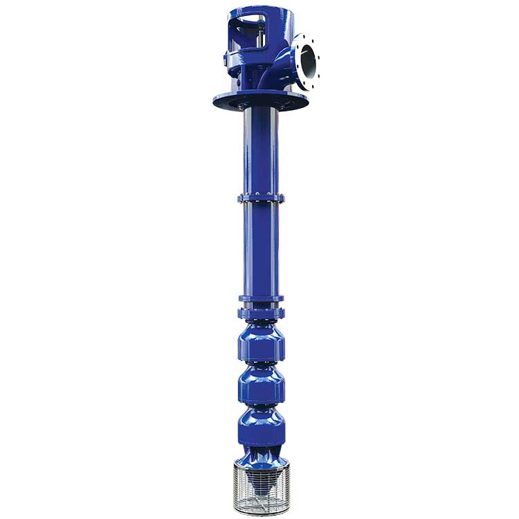 Vertical flow industries pump
