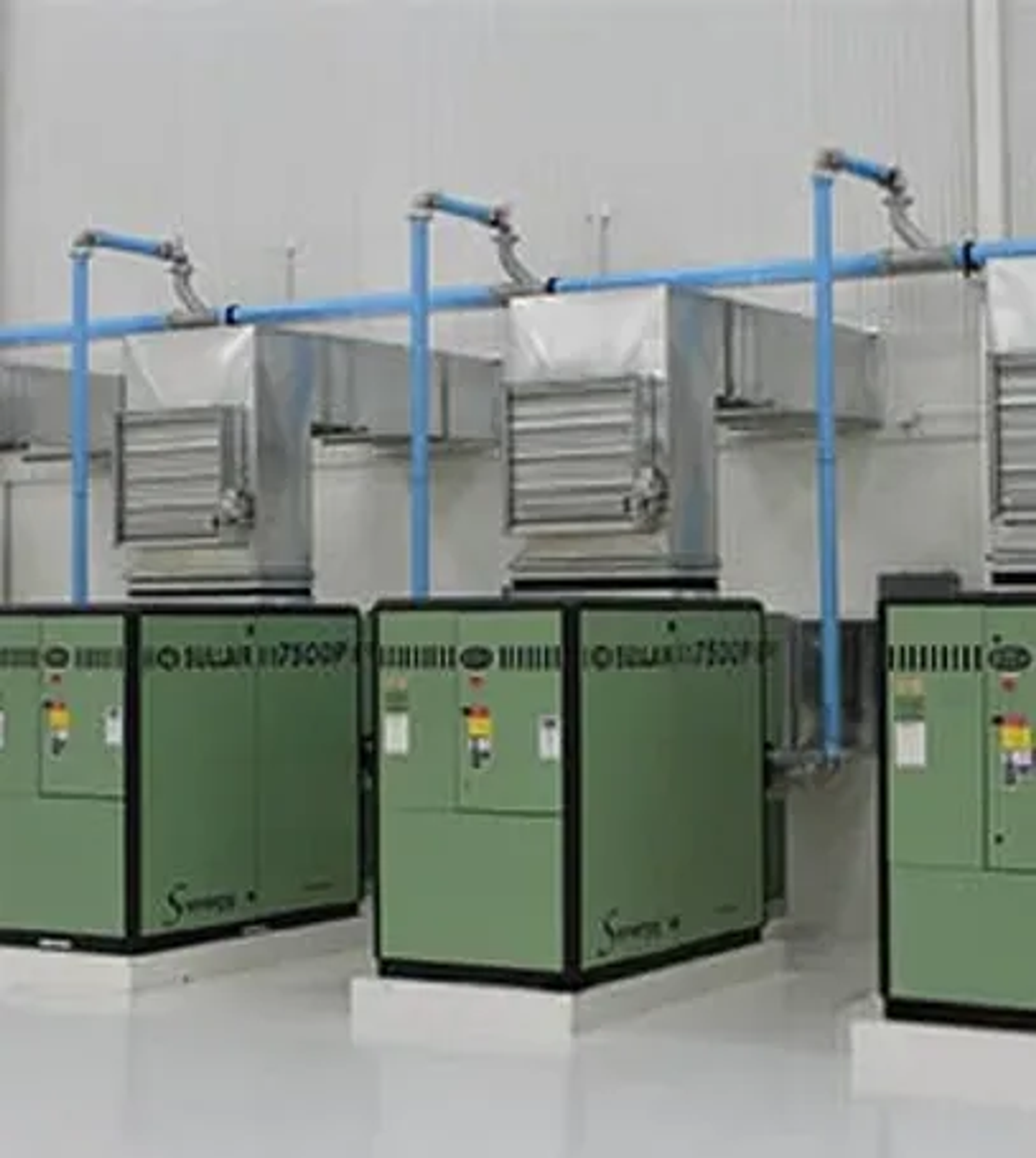 Compressed air system equipment supplying Grade D breathing air packages