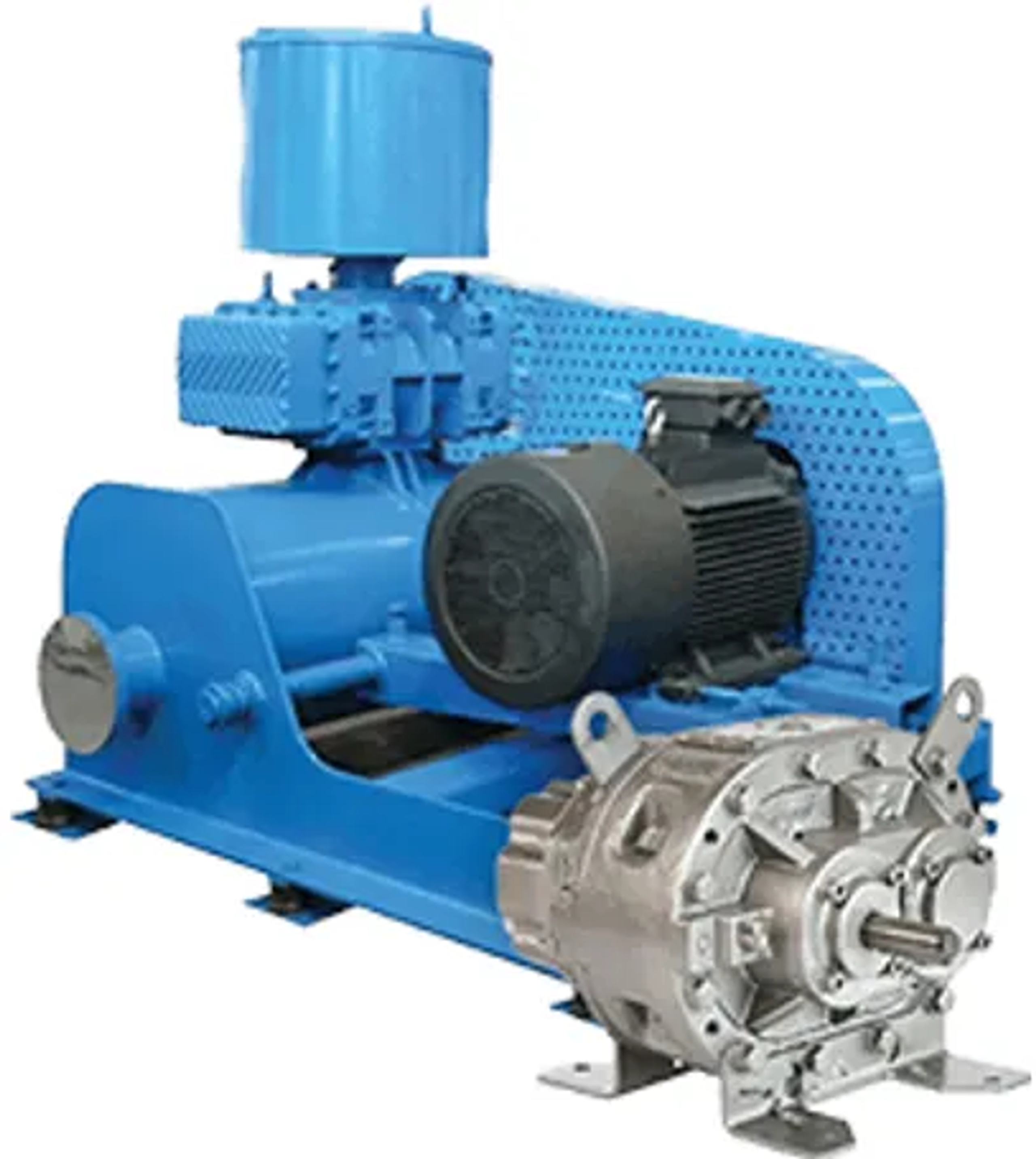 Industrial blowers of the type used for wastewater aeration service