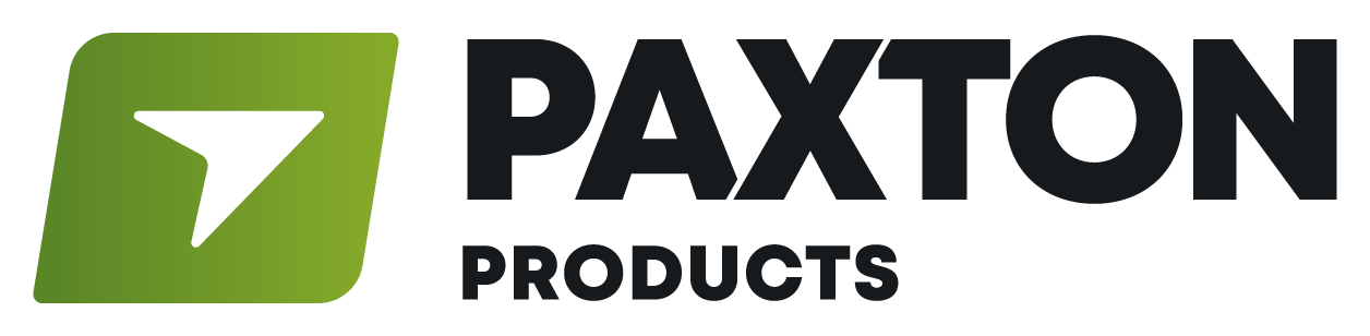 Paxton Products logo, industrial centrifugal blowers and air knife drying systems