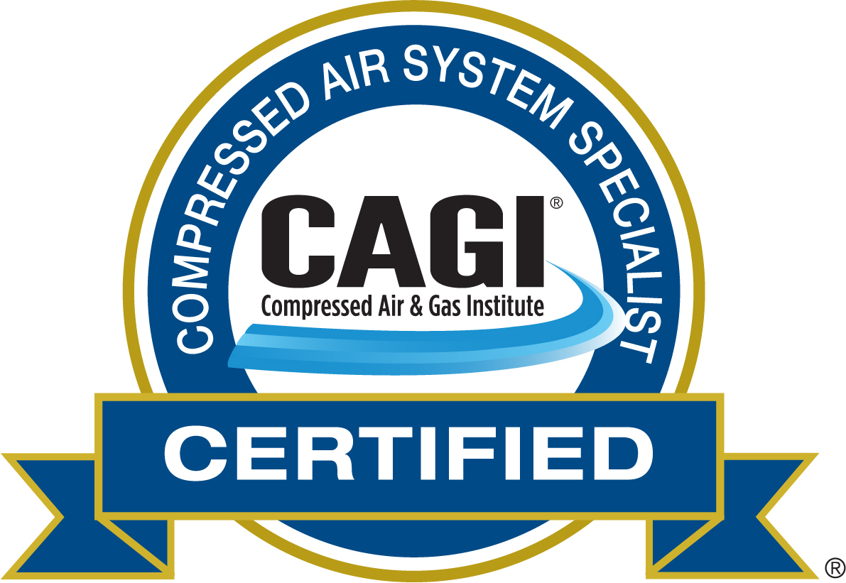 CAGI Compressed Air System Specialist Certified badge