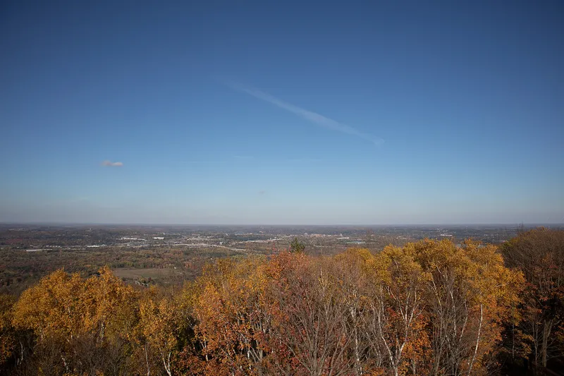 Autumn view from Rib Mountain near Wausau
