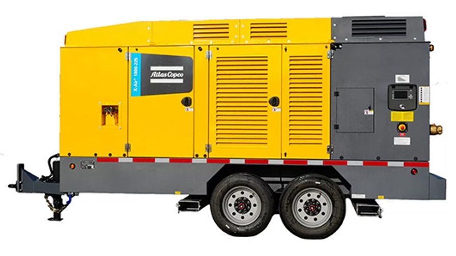 Atlas Copco X-Air Plus 1800-225 high capacity mobile diesel air compressor