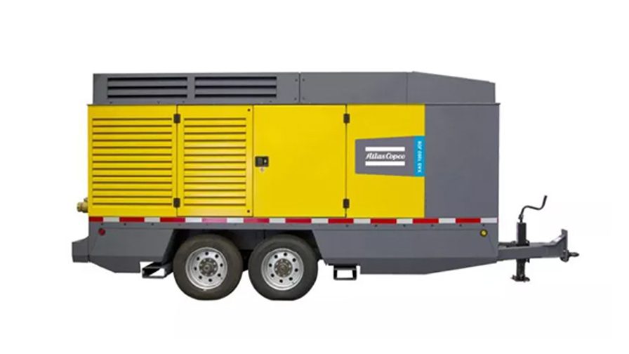 Atlas Copco XAS 1800 JD high capacity mobile diesel air compressor