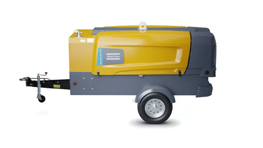 Atlas Copco XAS 400-150 PACE CD towable diesel air compressor